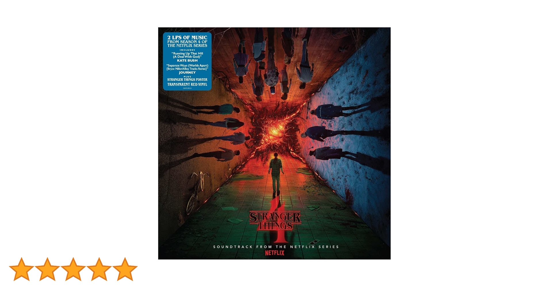 Stranger Things: Season 4 (Original Soundtrack) - Limited Red Stranger Things: Season 4 (Original Soundtrack) - Limited Red